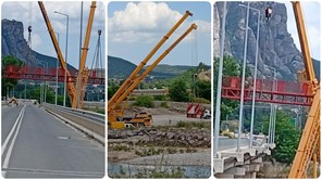Προχωρούν εντατικά οι εργασίες στη γέφυρα Διάβας